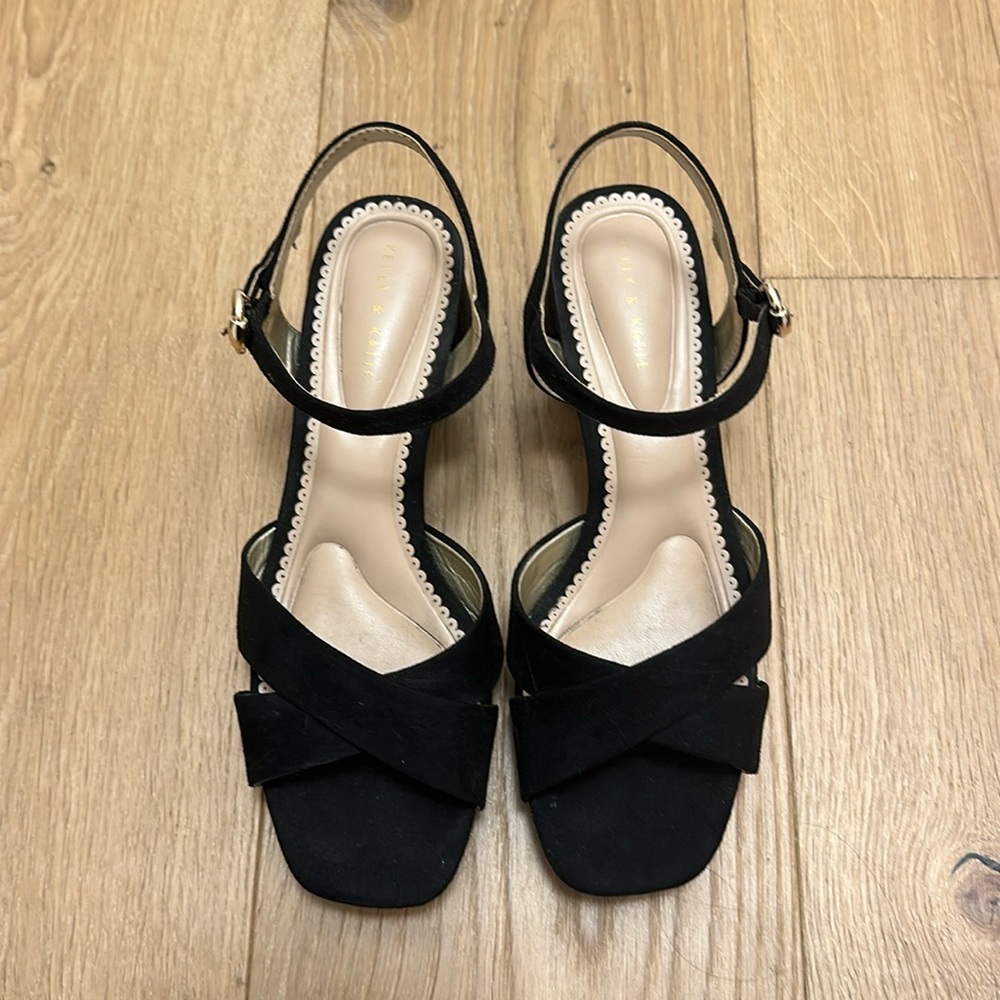 Kelly and Katie low platform heel
